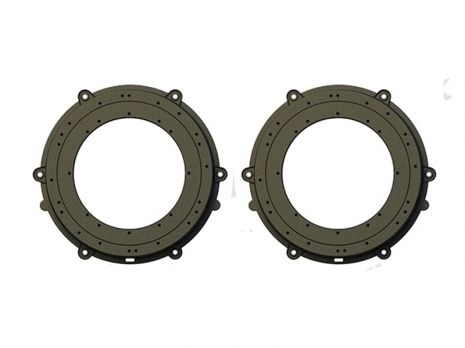Inele adaptoare difuzoare auto Cod 20.592 Porsche 911 2012 - 2014 FATA 165mm / 200 mm