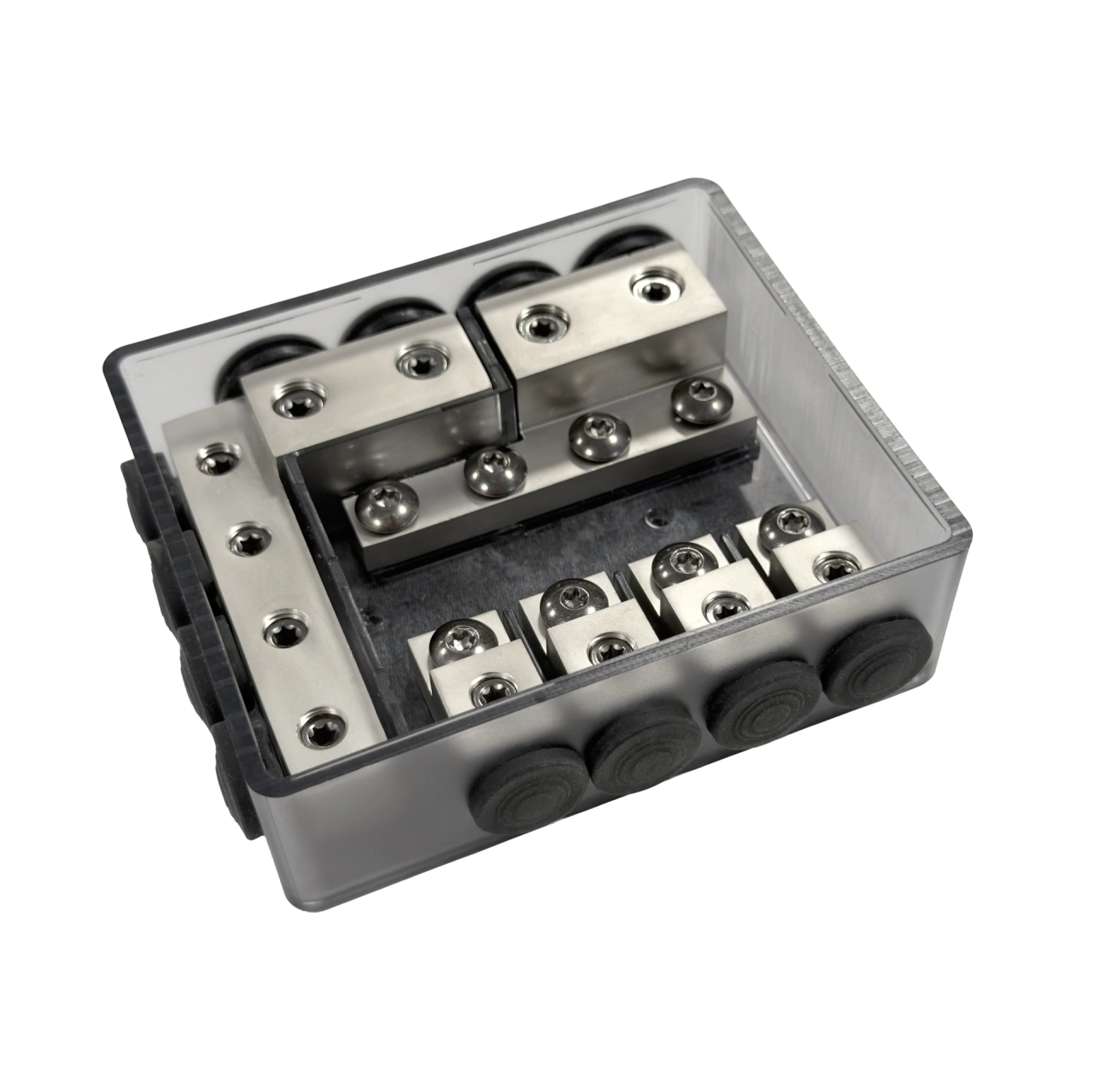 Distribuitor curent Four Connect, 4-600424, cu sigurante mini ANL, 4 intrari , 8 iesiri