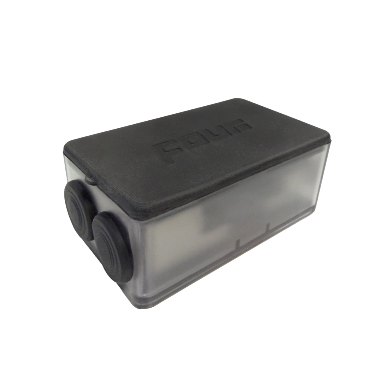 Distribuitor curent Four Connect, 4-600442, cu sigurante mini ANL, 2 intrari 2 iesiri